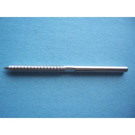 Unbranded Type 316 Stainless Steel Lag Stud Swage Fitting Cable Railing - for 5/32" Cable