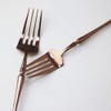 JASHII 20-piece 18/10 Stainless Steel Rose Gold Flatware/Cutlery/Tableware Set Service