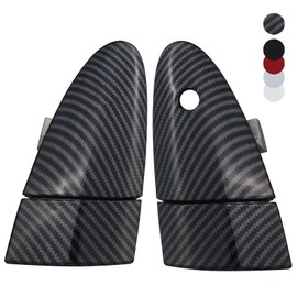 TQPONLY Upgrade Metal Exterior Door Handle | Fits Honda CR-Z CRZ 2011-2016 Front Left & Right Side | Outside Handle Outer Door Part (Carbon Fiber)