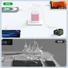 iP-JP 30W 4-Port USB Rapid Charger,Rose Red