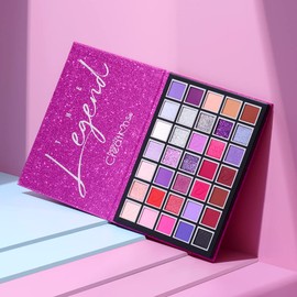 Paleta De Sombras The Legend Beauty Creations 35 Tonos