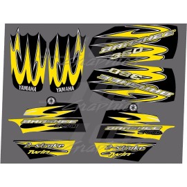 BANSHEE Yamaha banshee full graphic THICK AND HIGH GLOSS