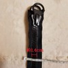 Extra Large Zipper Jumbo Zipper Double-Sided Open Black Resin Zipper