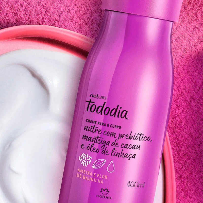 Crema Natura Tododia Ciruela Vainilla 400 Flor