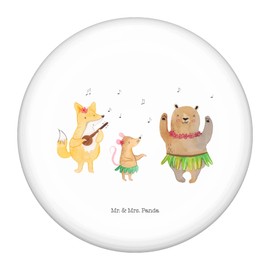 Mr. & Mrs. Panda 50 mm Button Forest Animals Aloha - Gift, Hedgehog, Funny Sayings, Dance, Laughter, Lapel Pin, Good Mood, Animal Motifs, Pin