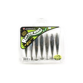 Jackall Worm Rhythm Wave, 3.8 Inch, Blue Gil/Pearl White