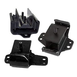 ONNURI For 1998-2004 Nissan Frontier 2.4L 4WD Engine Motor & Trans Mount Set 3pcs : A7318, A2718, A7319 - K2028