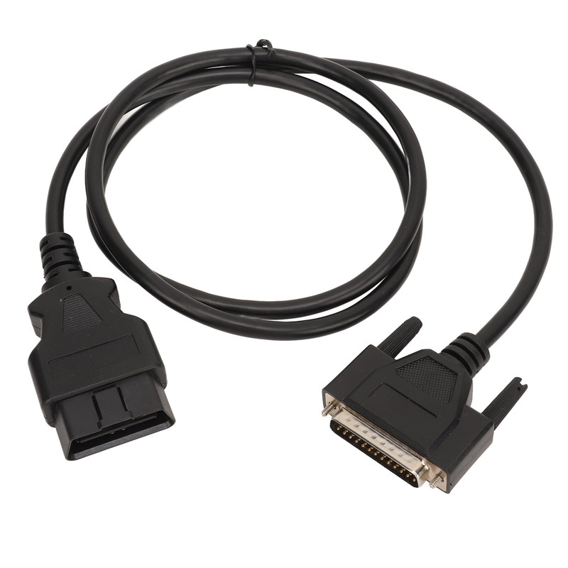 OBDII Diagnostic Cable 12V High Flexibility Code Reader Cable for