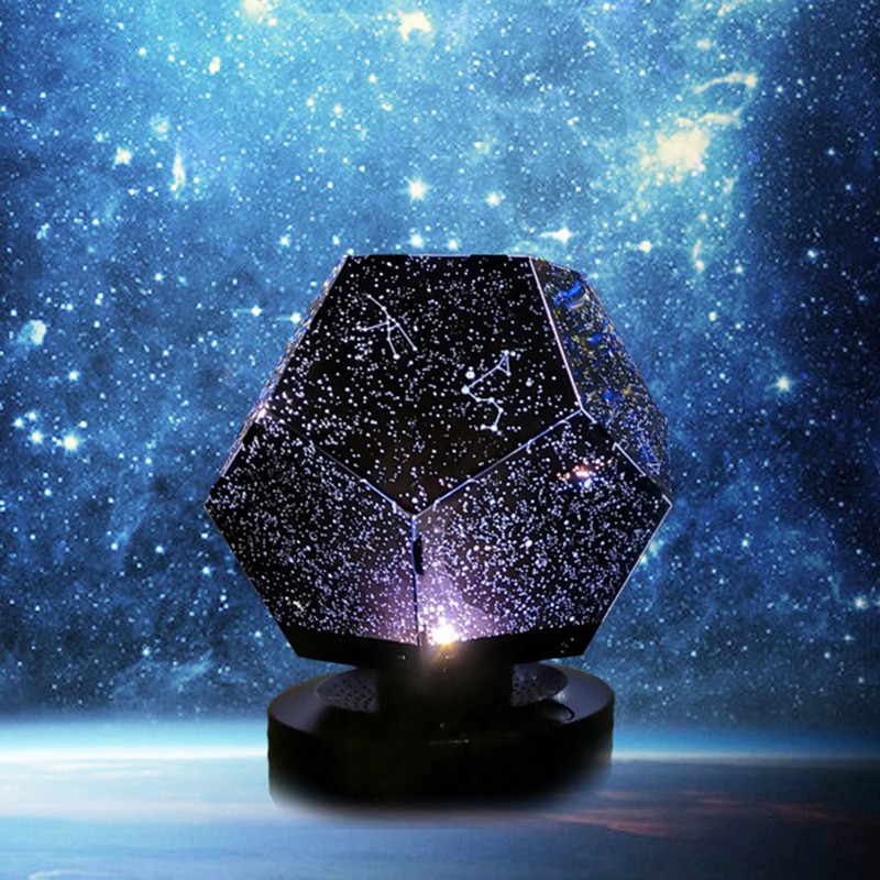 Star Sky Projection Lamp USB Projector Night Light 3D Bedside