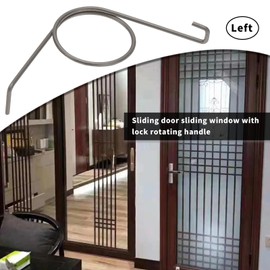 Create idea Replacement Spring Repair Spring Compatible with GU PSK 966 Stainless Steel Left Hand Trolley Replacement Spring 9-29665-00-L for Sliding Door Locking System 35 mm x 34 mm Pack of 2