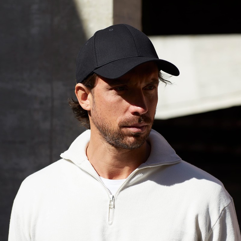 Pembroke® Baseball Cap, Classic Baseball Cap, 100% Cotton, Men and