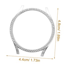 TEHAUX Bling Watch Protective Frame Bumper Case for Watch with Scratch Resistance