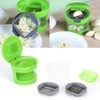 Mini Manual Garlic Chopper,MultiFunction Garlic Press Machine Vegetable Fruit Portable