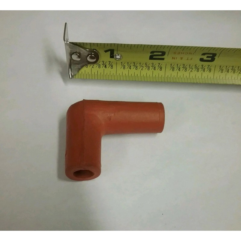 Serv-a-lite New Serv-a-lite 8mm Orange Right Angle Silicone Distributor Boot