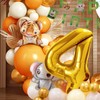 4th Birthday Boy Girl 4 Year Jungle Birthday Decoration Forest