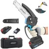 Jovant 6 Inch Mini Chainsaw Cordless, Lightweight Handheld Tree Trimmer