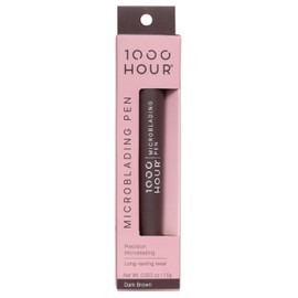 1000 Hour Micro Blading Eyebrow Pen 1.5 g, Dark Brown