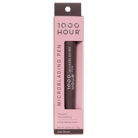 1000 Hour Micro Blading Eyebrow Pen 1.5 g, Dark Brown