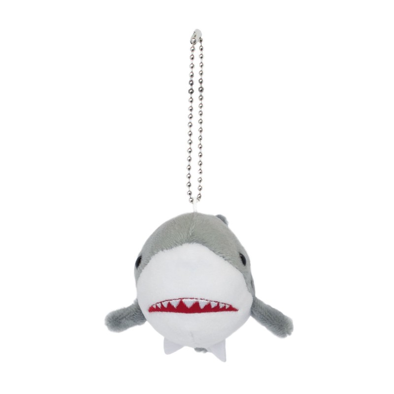 AQUA 00080077 Marine Anywhere Friends Keychain Shark Plush Toy