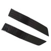 Side Marker Plate Ornaments Glossy Carbon Fiber UV Wear Resistant