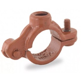 FNW 100pc 3/4” Split Ring Pipe Hanger 3/8 Copper Epoxy Coated Iron FNW7001ECF