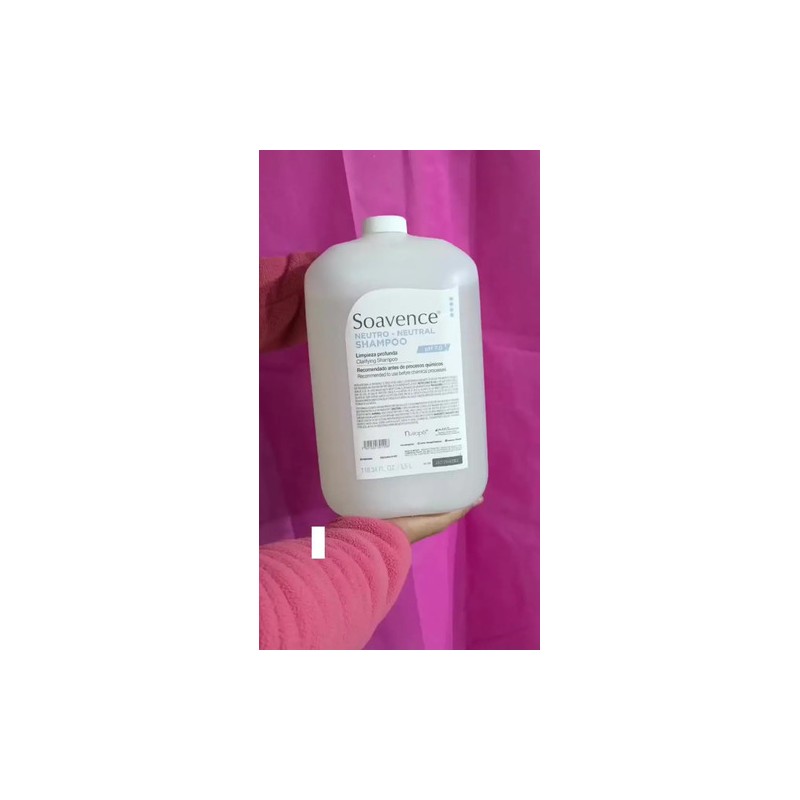 Shampoo Neutro Galon Soavence Ph 7 Nutrapel 3.5 Litros