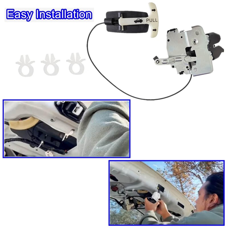 Rear Trunk Lock Latch Lid Actuator Compatible with 2007-2012 Nissan