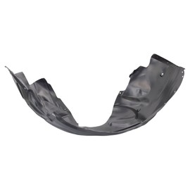 TRQ Right Inner Fender Liner Black Passenger Side Compatible with 2017-2020 Ford Fusion 2019-2020 Police Responder Hybrid FO1249176