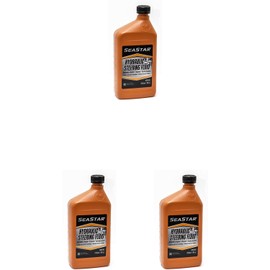 Dometic SeaStar Hydraulic Steering Fluid, HA5430H, 1 Quart (Three Pack)