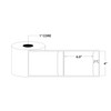 Blank Labels Thermal Transfer Shipping Labels, Matte White Printer Labels