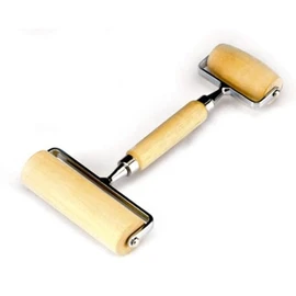 Norpro Wood Pastry/Pizza Roller 4.25in/10.5cm