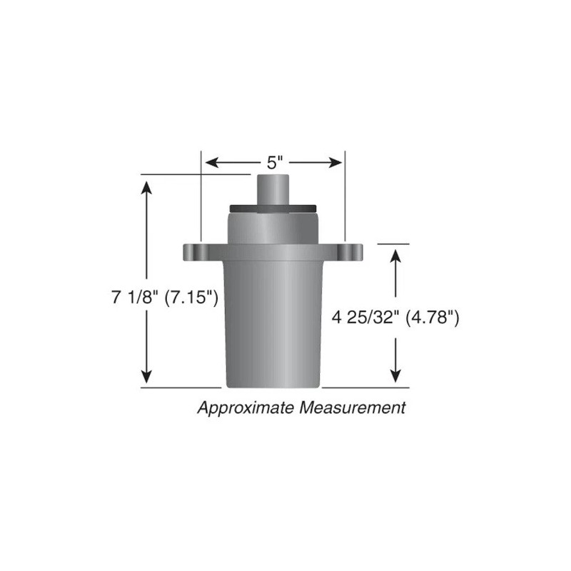 Hustler OEM HUSTLER 604255 607407 DECK BLADE SPINDLE ASSEMBLY X-ONE
