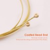 6 PCS Guitar Strings Acoustic Guitar Strings Steel Core Rust