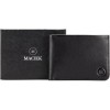 Maciek Genuine Leather Minimalist Bifold Wallets For Men RFID Blocking