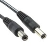 kenable 2.5mm x 5.5mm DC Connector Lead Male to Male