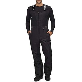 Arctix Men's Avalanche Athletic Fit Insulated Bib Overalls, Black, X-Large/34" Inseam