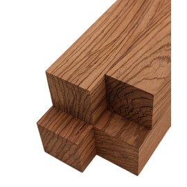 Barrington Hardwoods Zebrawood Lumber Square Turning Blanks (4 Pieces) (2" x 2") (2" x 2" x 18")