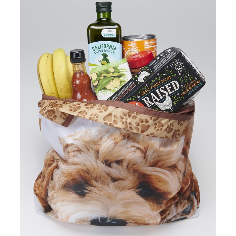 o-witz reusable bag (Dog Goldendoodle)
