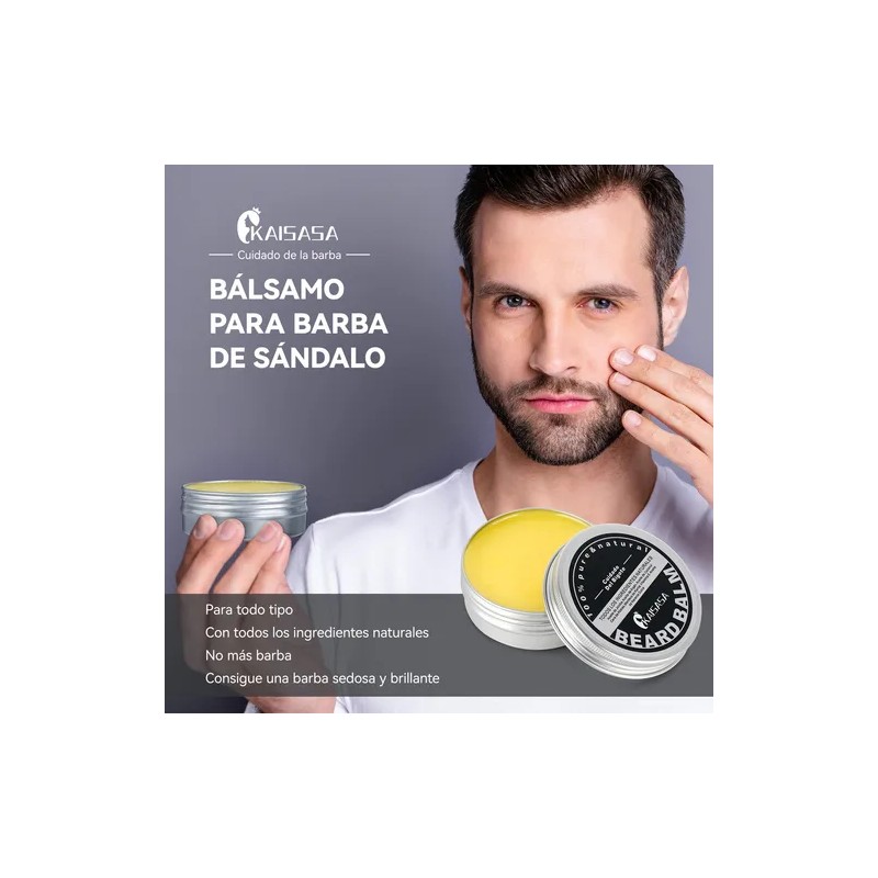 Kit Barba Cuidado Para Hombres Herramientas De Bigote 11pcs