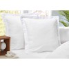 1000TC Luxury Ultra Soft Plain Colour Pillowcases (2 European Pillowcases