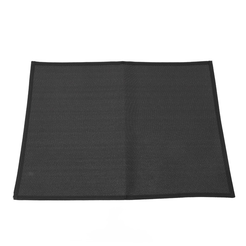 Fireproof Grill Pad Fiberglass Cloth Heat Resistant Foldable Square Fire