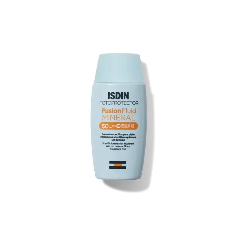 Fotoprotector Isdin Fusion Fluid Mineral Spf 50