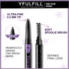 Yfulfill Grey Eyebrow Pencils for Older Women, Soft Eyebrow Pencils