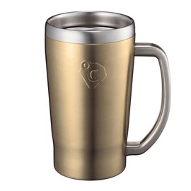 DOSHISHA Freezing Stainless Mug"ON℃ZONE" (420ml) OZFJ-420GD (GOLD)【Japan Domestic Genuine Products】【Ships from Japan】