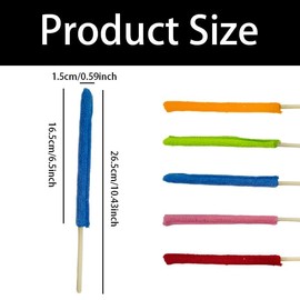 30 Pcs Microfiber Detail Duster Sticks Set - Fan Cleaning Brush, Crevice Tool, AC Vent Cleaner for Home, Car, Windows, Blinds, and Mini Split Units (Multicolor)