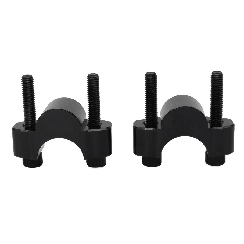 1 Pair Motorcycle Handlebar Risers Clamp Aluminum Alloy Risers Mount