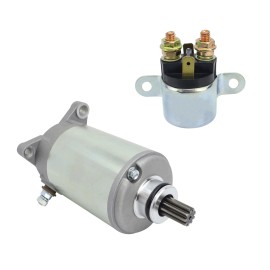 SOARIDER Starter Motor Repalcement for CAN-AM Outlander 850 2016-2023 18880 With Relay