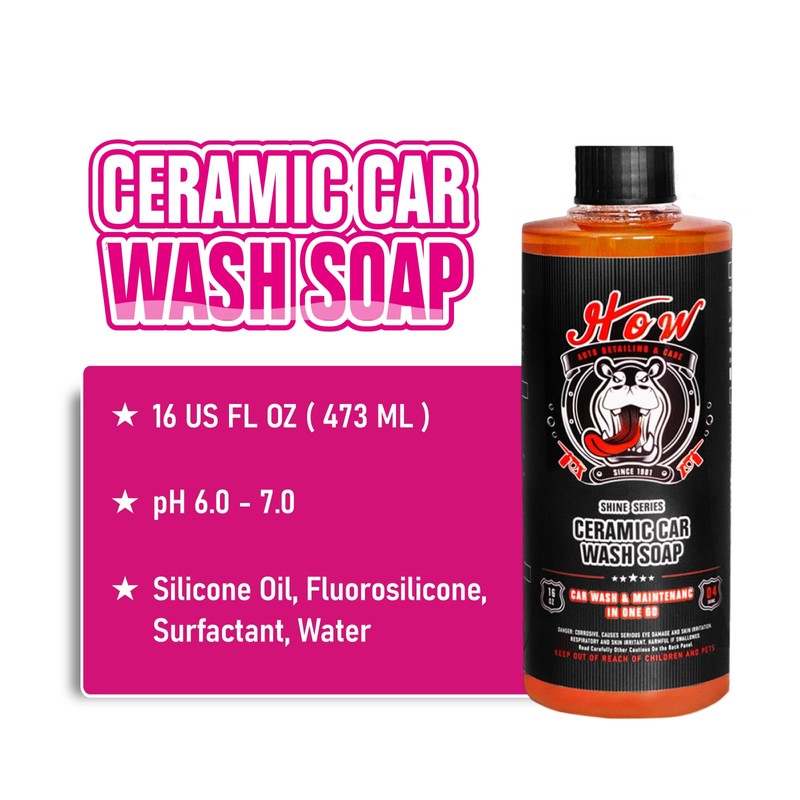 H.O.W AUTO DETAILING & CARE H.O.W 128 oz PH Neutral