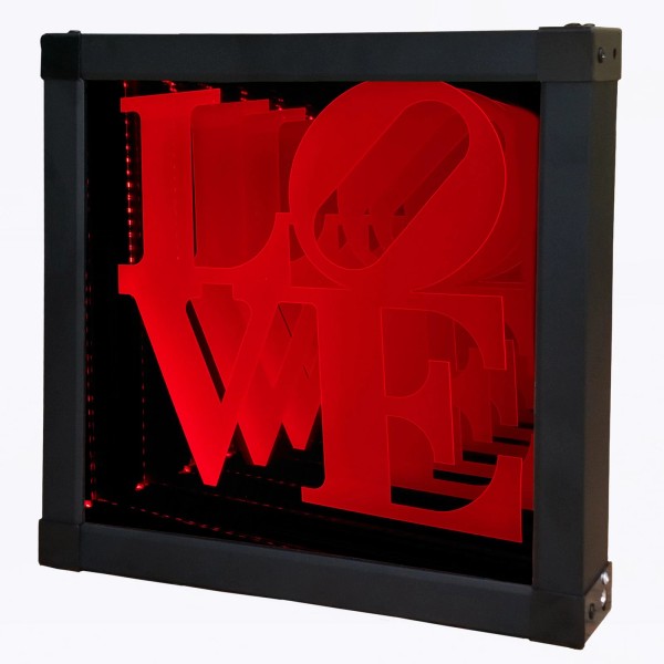 FixtureDisplays LED LOVE Sign Animated Neon Light Tunnel Lamp Infinity