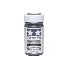 Tamiya 87115 Makeup Material Series No.115 Scene Texture Paint (Road Surface, Dark Gray), 3.4 fl oz (100 ml), Model Paint